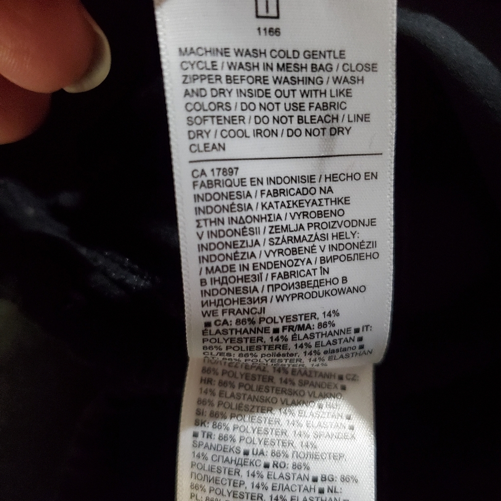 Athleta Endeavor Black Jogger Pants size 10 - Picture 9 of 12